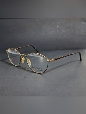 Marchon Auto-Flex 26 Eyeglasses With Flexon Gold Havana New Unisex NOS